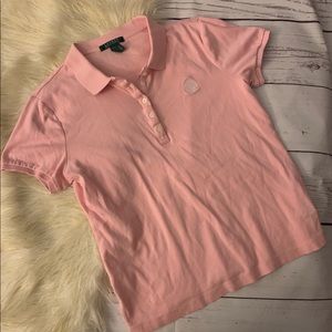 Lauren Ralph Lauren Pink Polo Men’s Size Medium